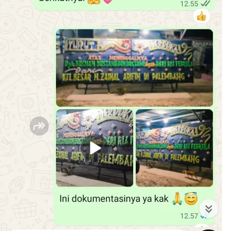 Pengiriman Papan Bunga Duka Bolang Malingping
