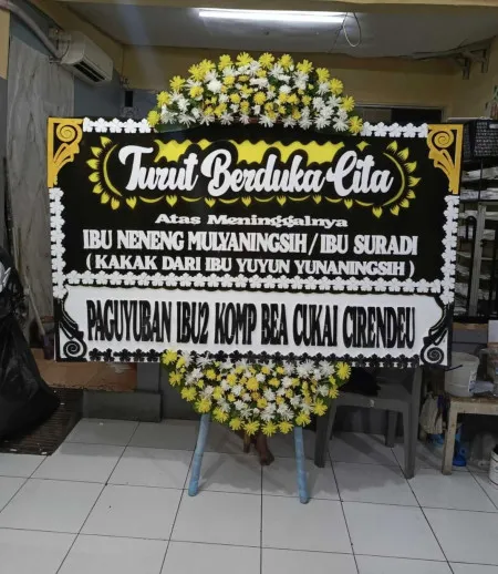 Papan Bunga Duka Bolang Malingping