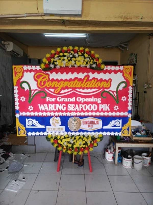 Papan Bunga di Bolang Malingping