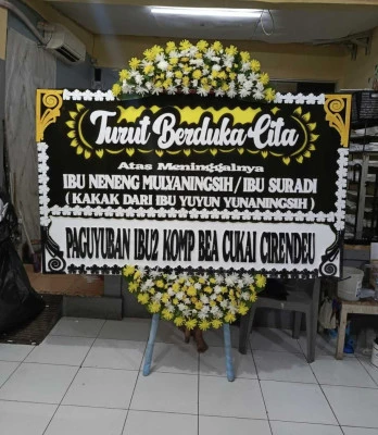 Papan Bunga di Bolang Malingping
